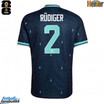 Tyskland Antonio Rudiger #2 Bortedrakt VM 2026 Kortermet